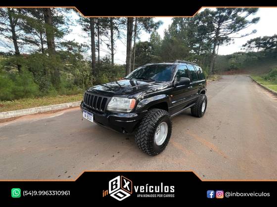 JEEP GRAND CHEROKEE 4.7 LIMITED 4X4 V8 16V GASOLINA 4P AUTOMÁTICO